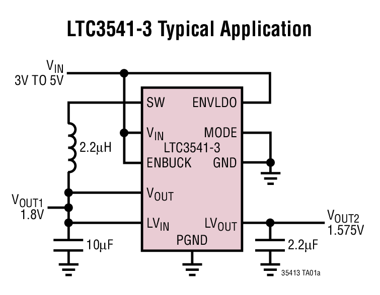 LTC3541-3Ӧͼһ